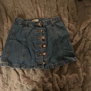 Skirt denim